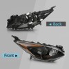 CHEDA Headlights Assembly Front Headlamp Compatible with Mazda 3 2010-2013