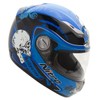 Nitro Hellrazor Full Face Helmet (Blue/Black, X-Large)