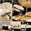 Facmogu 23PCS EVA Material Cymbal Replacement Accessories, Cymbal Stand Tubes,