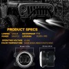 AQJ 4inch Round 60W LED Fog Lights Front Bumper For