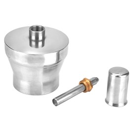 450ml Stainless Steel Thickened Alcohol Burner with Screw and Wick Chemistry Dental Lab Lamp