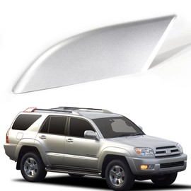 Car Roof Rack End Caps Compatible with Toyota 4Runner 4WD N210 2003 2004 2005 2006 2007 2008 2009 Roof Rack Cover Roof Rail End Cap Shell Protection Roof Rack Accessories