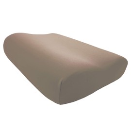 Edda Lux Cover Suitable for Tempur Original Sleeping Pillow S, M, L and XL, 50 x 31 cm, Shape-Retaining Jersey Cushion Cover for Neck Support Pillow, Made of 100% Cotton, in Toffee