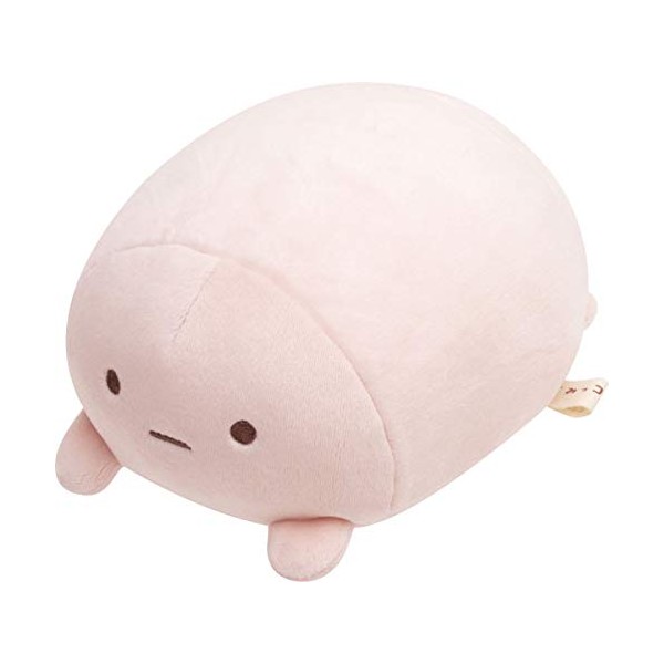 San-X Sumikko Gurashi MY07901 Super Mochimochi Plush Toy, Tapioka (Pink)