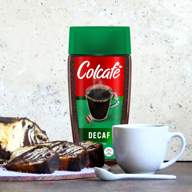 Colcafé Instant Decaf Coffee Jar | Same Great Taste, No