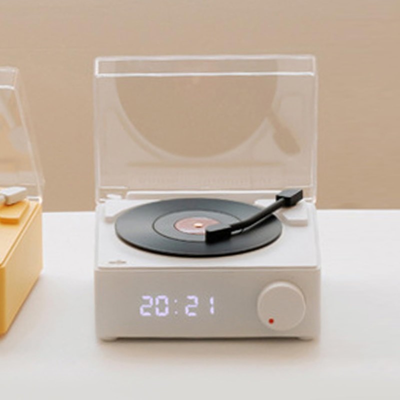 Record Player, 3 Modes Record Player with Bluetooth Speaker, Portable