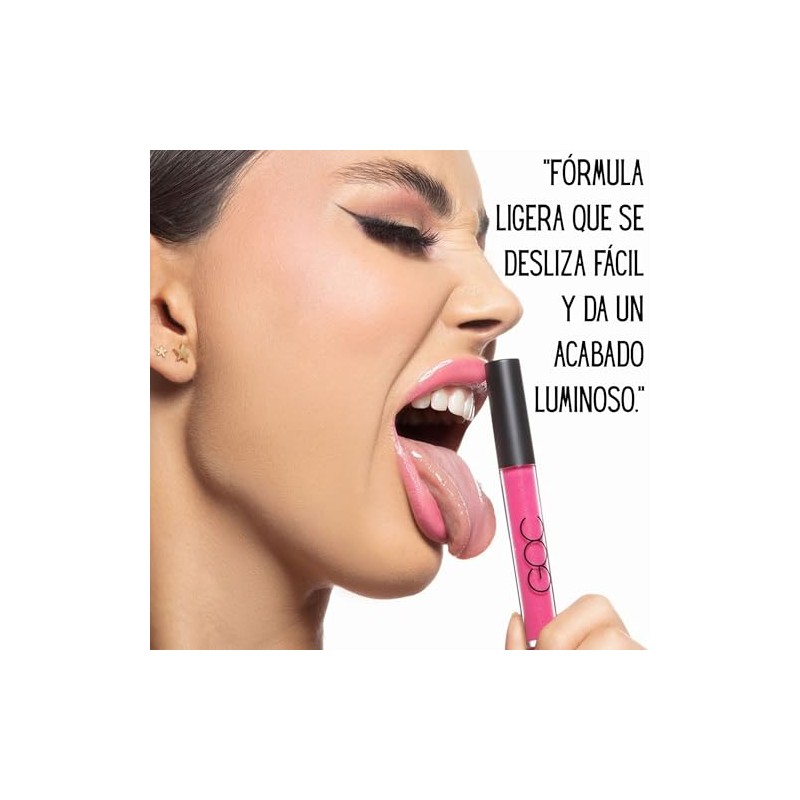 GOC, Brillo para labios, Lip Luster, Su formula ligera evita