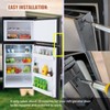 3316882900 RV Refrigerator Door Handle Holder Grip,Include Hinge Repair Kit