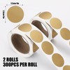 600 Pcs Scratch Off Stickers, Round Scratch Off Stickers Self-Adhesive