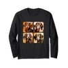 Schokoladencreme Dackel Pop Art Langarmshirt