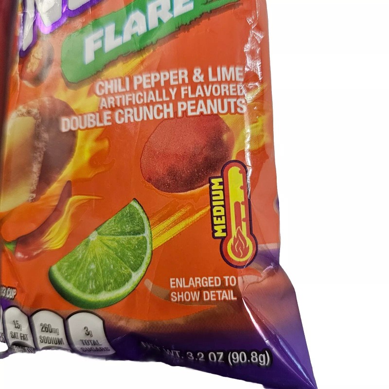 Takis Hot Nuts Flake, Double Crunch,Peanuts