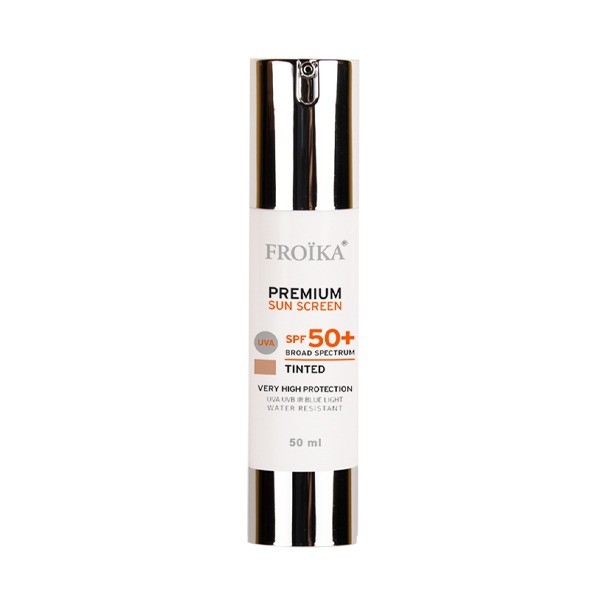 Froika Premium SPF50+ Face Sunscreen Tinted 50ml