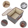 OWill Foldable Storage Boxes with Lids, Fabric Storage Cubes with