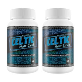 Celtic 2-Pack Celtic Salt Trick Pills - Blood Circulation Support for Men -120 Capsules