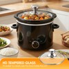 Glass Lid 2 Quart Replacement for Crockpot Manual 2-Quart Slow