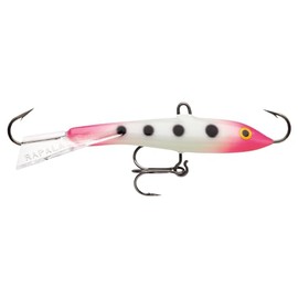 Rapala W5-GPSQ Jigging Wrap (Glow Pink Squirrel) 2.0 inches (5 cm), 0.3 oz (9 g)