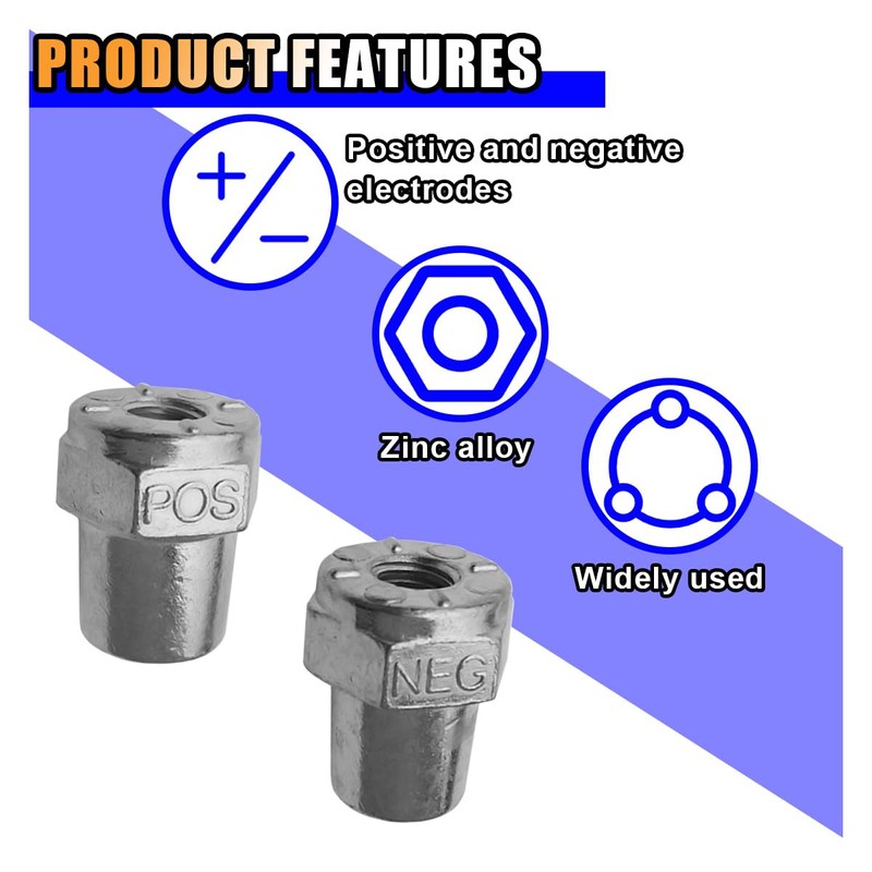 Car Battery Post Adapter, Car Positive Negative Battery Post Terminal,