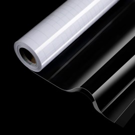 practicalWs Clear Contact Paper, Self Adhesive Removable Vinyl Film Thickness Clear Wall Protector, Waterproof Wallpaper for Kitchen Backsplash Wall Covering Cabinet Shelf Drawer Liner