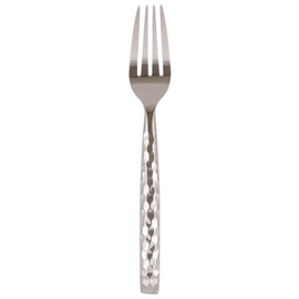 10 Strawberry Street Hammer forged Dinner fork, Set of 6, Stainless Steel