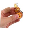 NOLITOY Gourd Keychain Fidget Portable Sensory Finger Slider for Anxiety