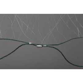 hanhan 5‘X 164'  Finished Trammel Fishing Net, 3 Layers Gill Net, Seine Net - 4'X100' sinking net