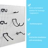 Peaceharmo 6 Pack Heavy Duty Pegboard Tool Hooks for Hanging,