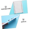minkissy False Eyelash Grafting Tool 2 Pack Acrylic Lash Display