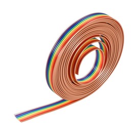 uxcell IDC Rainbow Wire Flat Ribbon Cable 8P 1.27mm Pitch 3meter/9.8ft Length