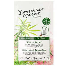 12 Pack Dresdner Essenz Stress Relief Sandalwood Bath Salt | 12 x 60g Sachet