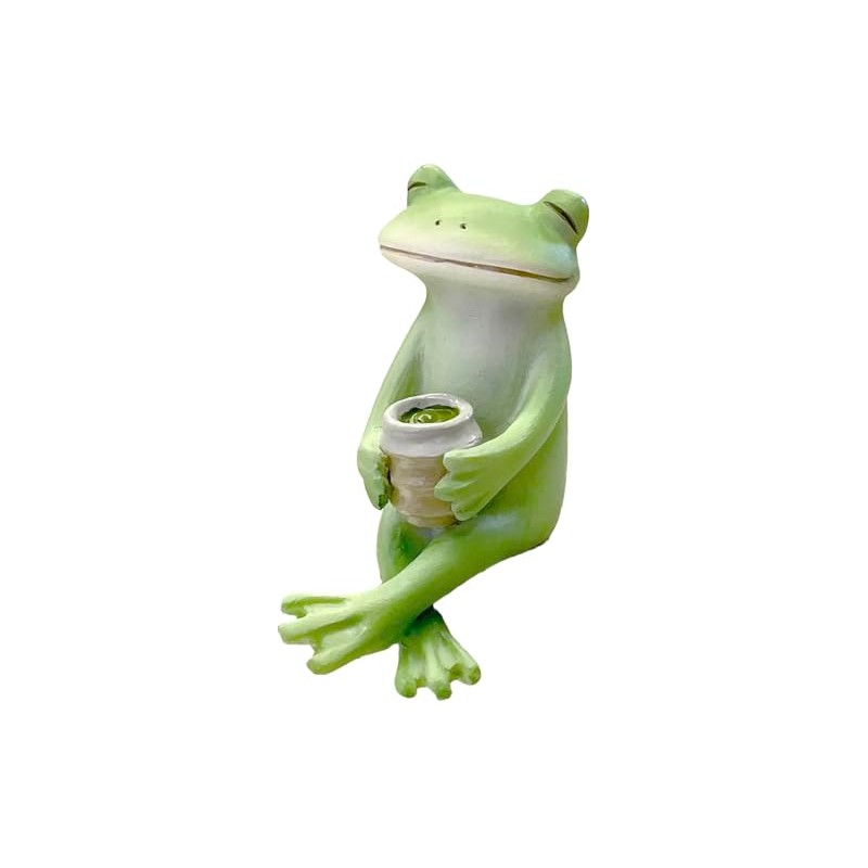 Daikai 47086 Kopo Tea Frog, Approx. 0.7 x 1.0 x