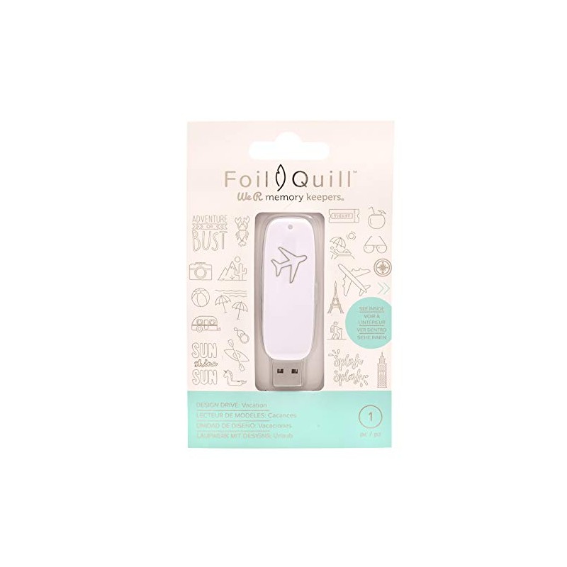 FOIL QUILL USB Drive Vacation