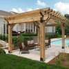 Ozco Laredo Sunset Lite 6x6 Post Base Kit, Includes Decorative