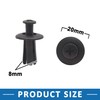 A ABSOPRO Screw Rivet Splash Fender Panel Push Type Retainer