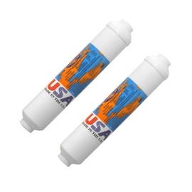 IPW Industries Inc-Omnipure - (K2533-JJ) - 10" x 2" T40 GAC Coconut Carbon Inline Filter 2 Pack