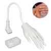 Silicone Nail Art Practice Hand Bendable Joints False Nail Tips