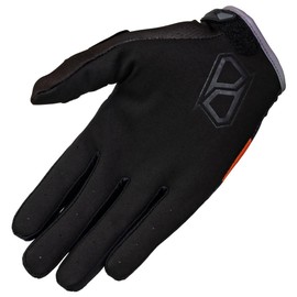 MSR™ Axxis Proto MTB Mountain Bike Dirt Bike Motocross MX BMX Outdoor Sports ATV UTV Powersports Riding Gloves for Men and Women Small Black/White/Orange