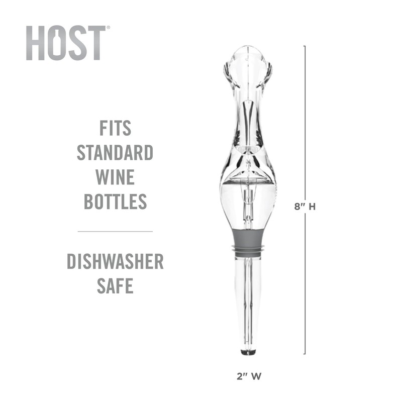 HOST TILT Wine Aerator Pour Spout, Wine Bottle Spout Pourer,
