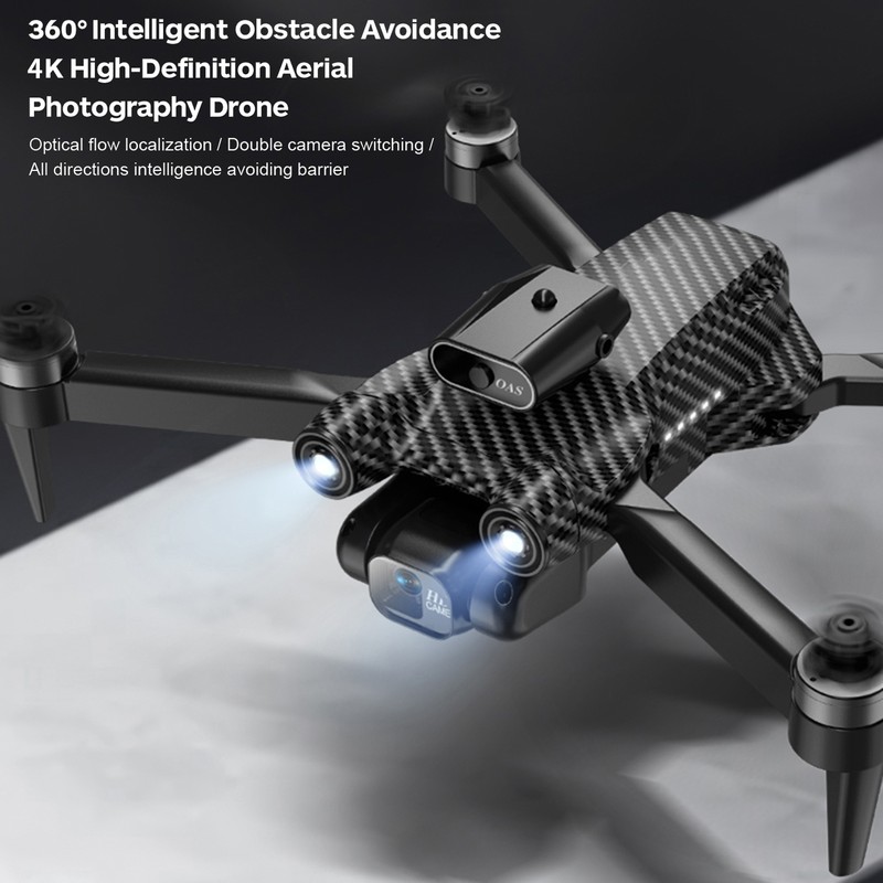 Remote Control Drone with Camera 4K Dual Camera 360° Infrared