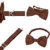 MASADA Father-son bow tie tied and adjustable length in matching