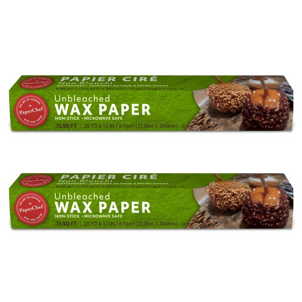 PaperChef - Culinary, Unbleached Wax Paper - Multipurpose, Non-Stick Paper