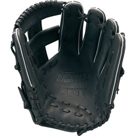 ZETT BSGB3900A Soft Baseball Glove Litex All-Round Right Throw Black (1900) Size: 5