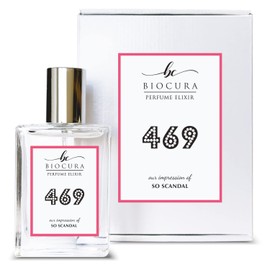 BIOCURA BC Perfume 469 Inspired by Jean Paul So Scandal For Women Replica Fragrance Dupes Eau de Parfum Spray Bottle 1.7 Fl Oz/50ml-X1