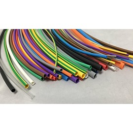 Ultimate Heat Shrink Tubing Kit - 60 Pcs | 200mm Long - Heat Shrink/Tube/Sleeve Kit - Various Colours