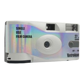 Vetrokam 855408 SUC-NB400/27 Lens Film with Round Cord Strap (1 Black or Beige) 27 Photos with Flash