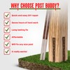Post Buddy Pack of 4 Easy Fence Post Repair Kit