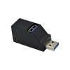 ALLVD USB Hub, 3 Ports, USB 3.0 + USB 2.0