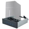 High Speed 20Pin 4-Port USB 3.0 Hub Optical Disk Driver