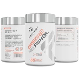 Forzagen  Suplemento Alimenticio Fish Oil  2 g de Omega 3  30 Servicos  Con Acidos Grasos DHA  EPA  Aliado Cardiovascular y Cerebral  Suplemento...   