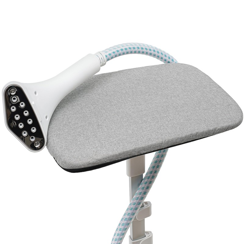 Standing Steamer with Ironing Board, 0.42Gallon Water Tank, Heats in