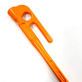 Ellisse MK-180OR Made in Japan Forged Pegs, Ellisse Stake, 7.1 inches (18 cm), Orange Powder Coating, Set of 8